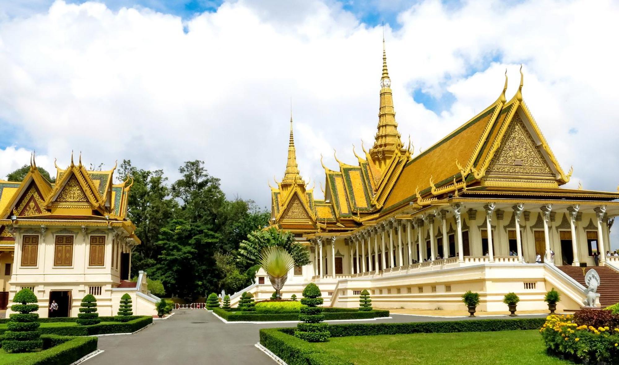 Anik Palace Hotel Phnom Penh Esterno foto