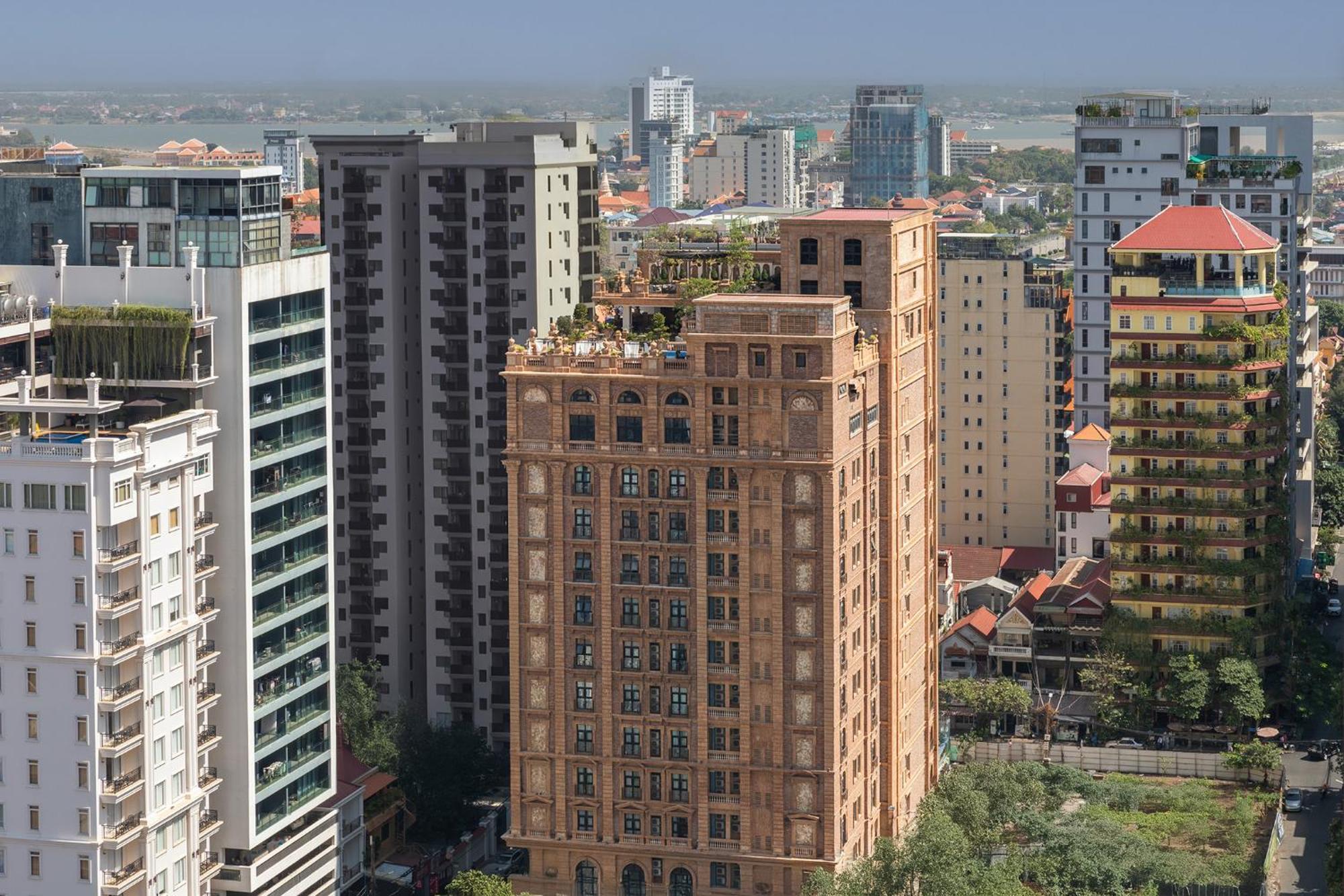 Anik Palace Hotel Phnom Penh Esterno foto