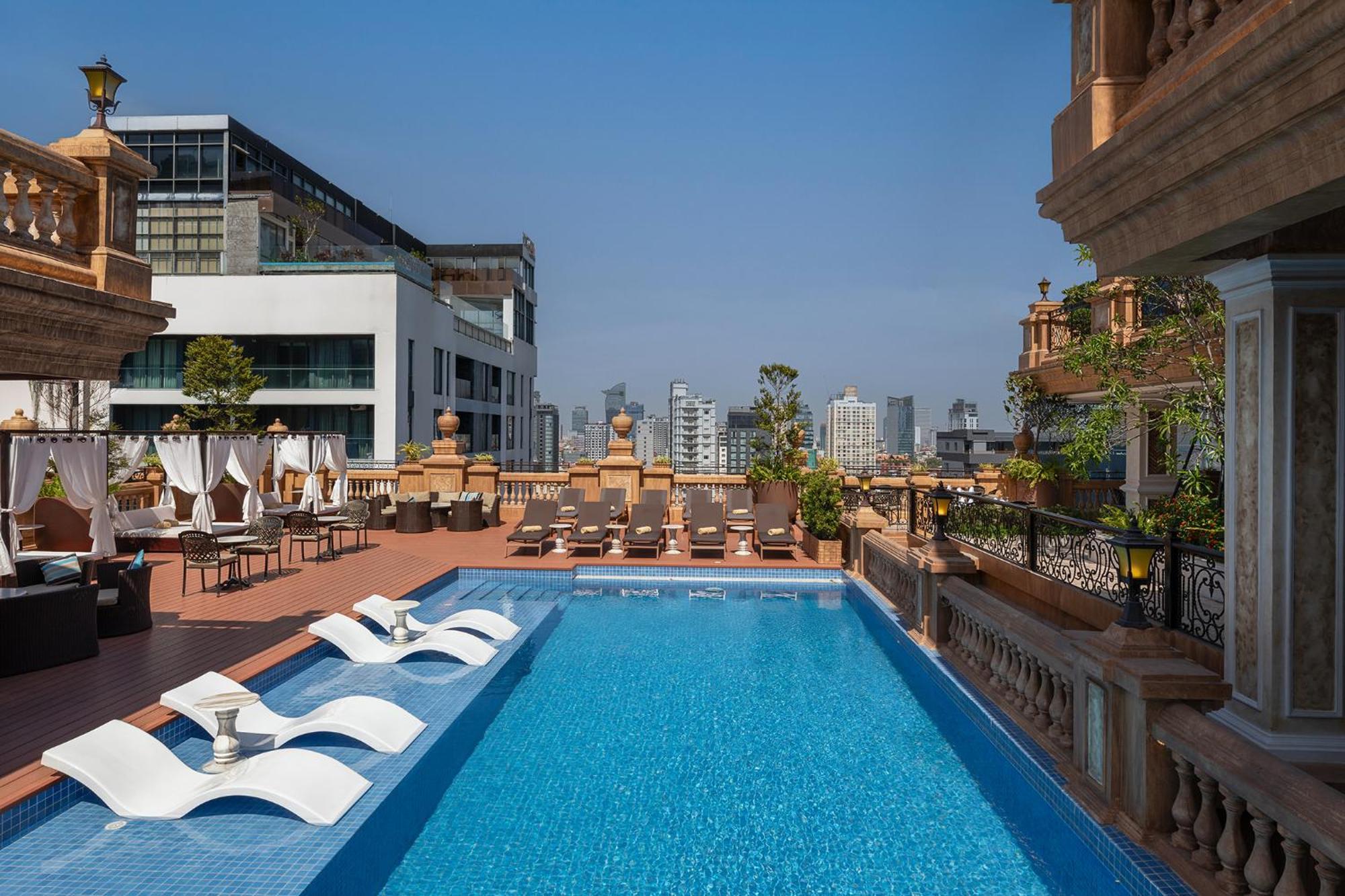Anik Palace Hotel Phnom Penh Esterno foto